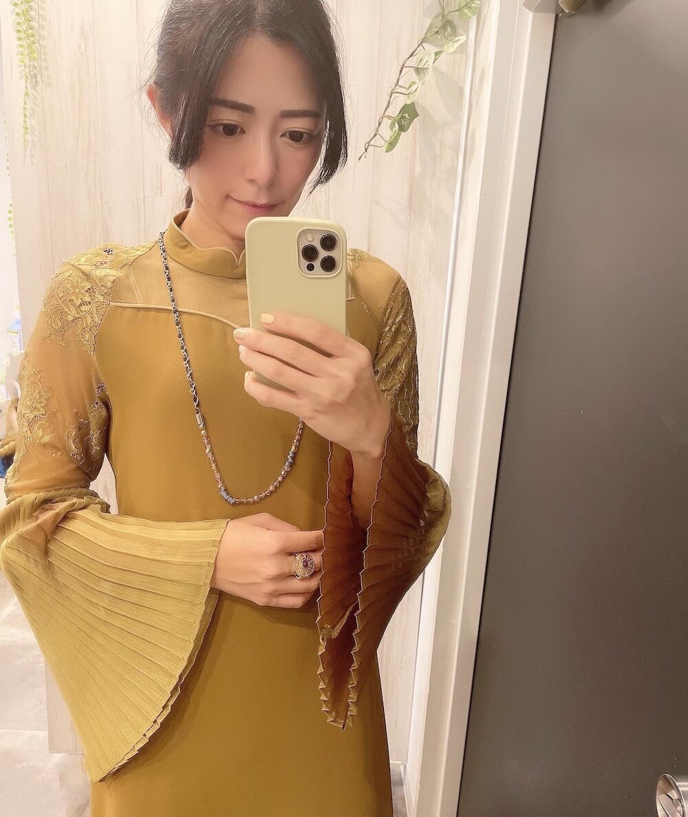 Ameri PIAO LIANG LACE DRESS