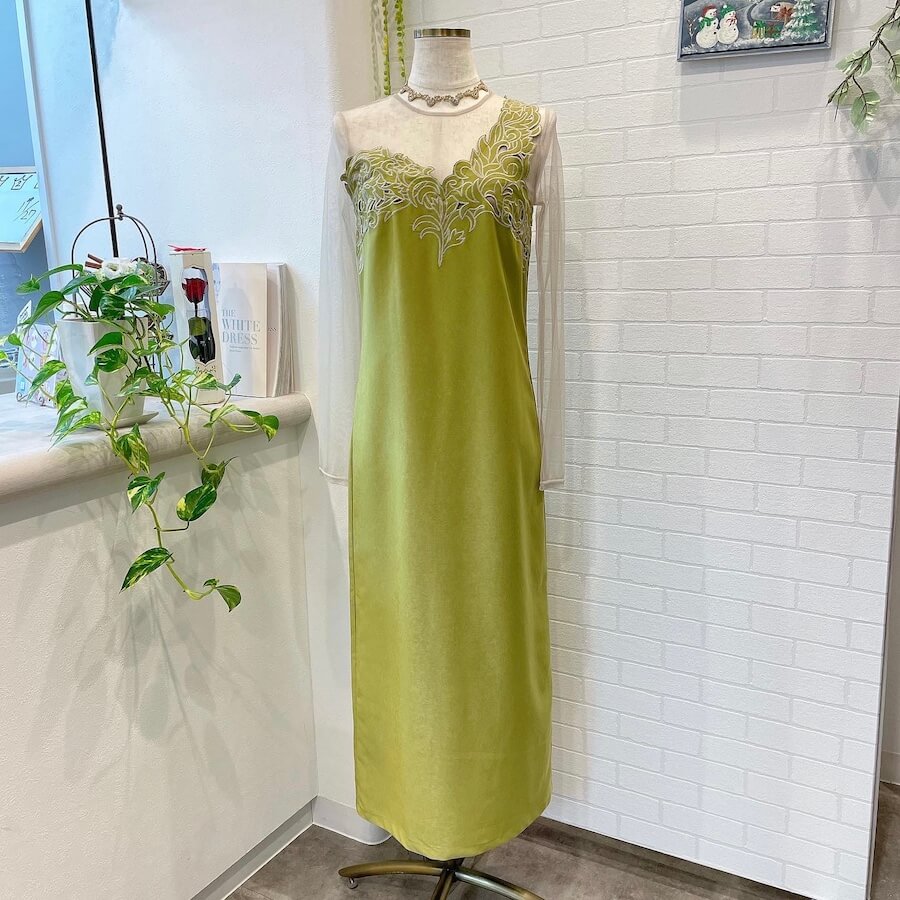 【新品未使用】ameri UND RENEE CUTWORK DRESS