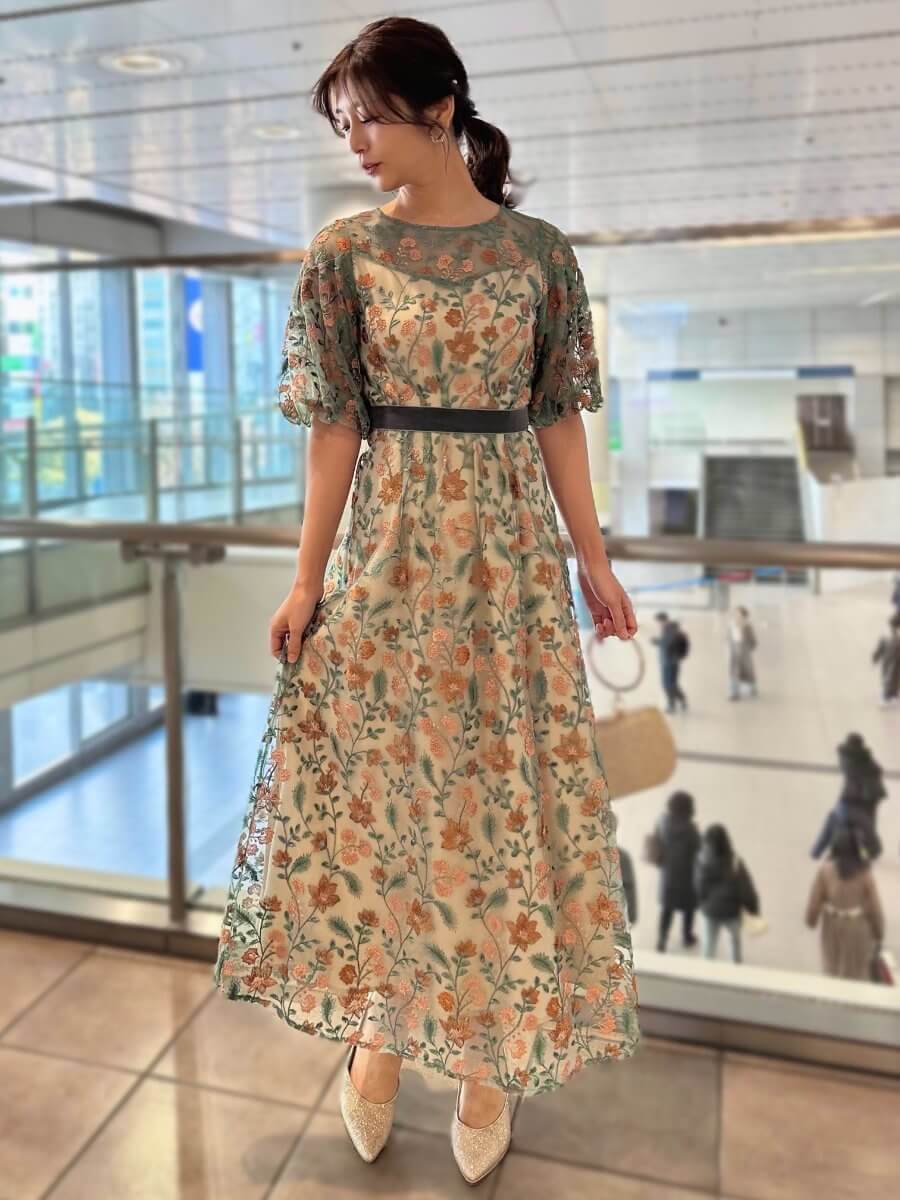 骨格診断ウェーブさん向けドレス