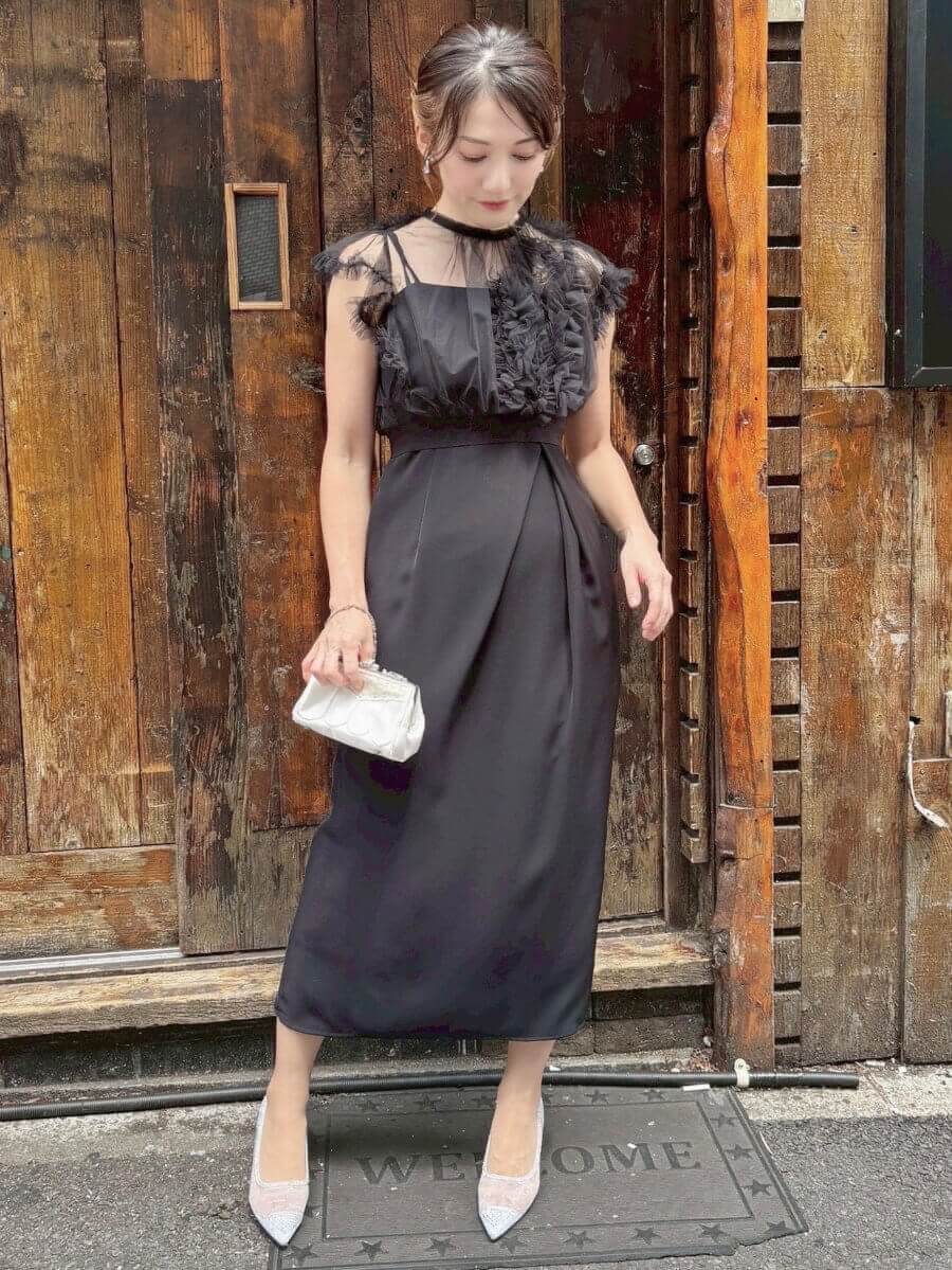 骨格診断ストレートさん向けドレス