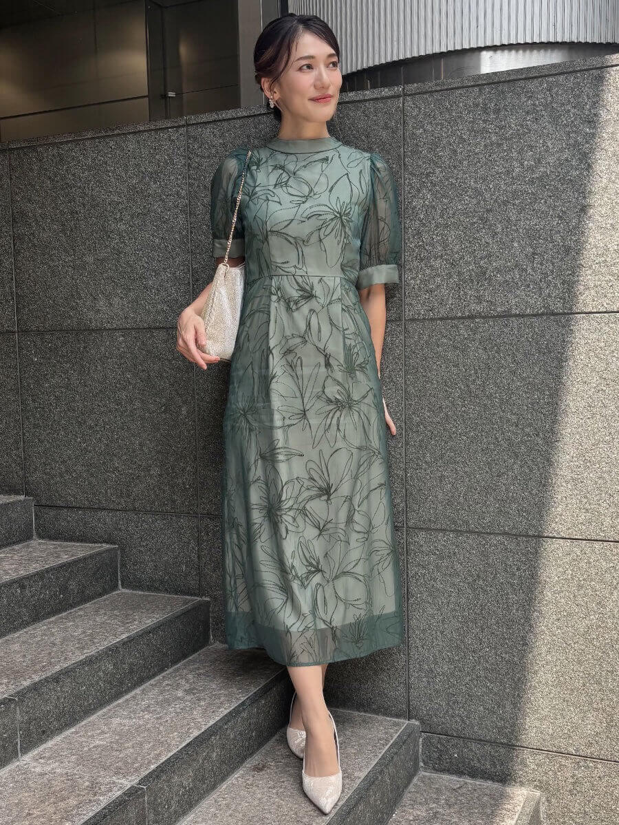 骨格診断ナチュラルさん向けドレス