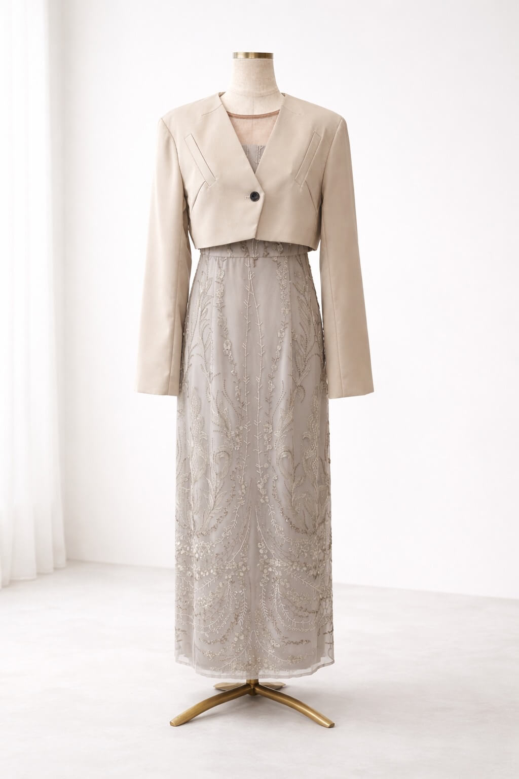 ジャケットドレス